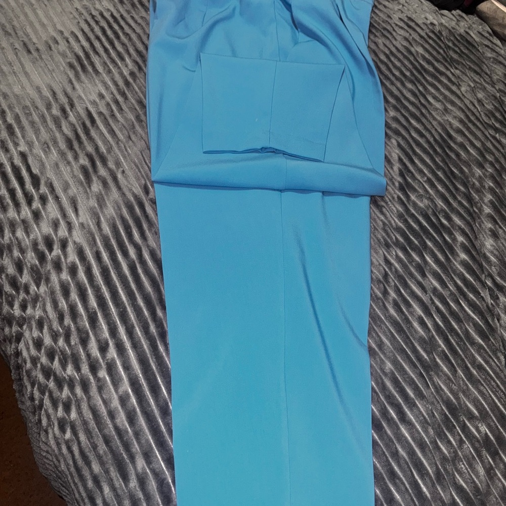 Stylish Turquoise Blue Pants
